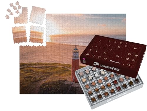puzzleYOU: Puzzle-Adventskalender | „Texel: Luftaufnahme von einem roten Leuchtturm, Niederlande“ – aus der Puzzle-Kollektion Texel, Architektur, Deutschland puzzleYOU: Puzzle-Adventskalender | „Texel: Luftaufnahme von einem roten Leuchtturm, Niederlande“ – aus der Puzzle-Kollektion Texel, Architektur, Deutschland von puzzleYOU