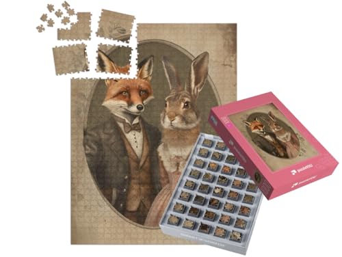 puzzleYOU: SMART Sorted® | Puzzle 1000 Teile leicht gemacht „Du und Ich“ von puzzleYOU
