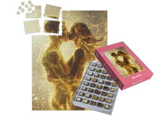 puzzleYOU: SMART Sorted® | Puzzle 1000 Teile leicht gemacht „Füreinander gemacht“ von puzzleYOU