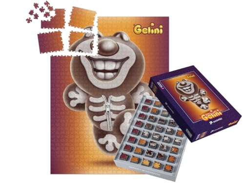 puzzleYOU: SMART Sorted® | Puzzle 1000 Teile leicht gemacht „Gelini Halloween Nero“ von puzzleYOU