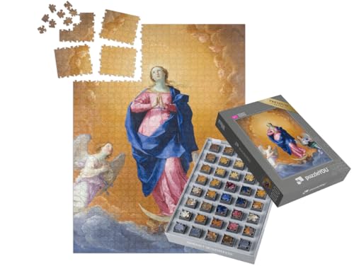 puzzleYOU: SMART Sorted® | Puzzle 1000 Teile leicht gemacht „Guido Reni - Die Unbefleckte Empfängnis“ von puzzleYOU