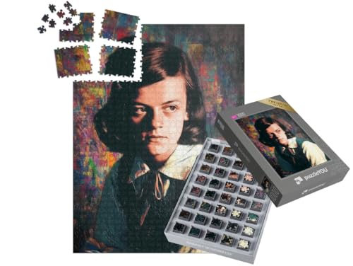 puzzleYOU: SMART Sorted® | Puzzle 1000 Teile leicht gemacht „Im Schatten der Stärke“ – aus der Puzzle-Kollektion Menschen von puzzleYOU