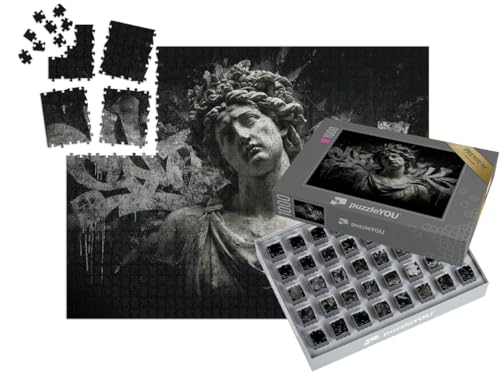 puzzleYOU: SMART Sorted® | Puzzle 1000 Teile leicht gemacht „Krone der Schatten“ – aus der Puzzle-Kollektion Kunst & Fantasy von puzzleYOU