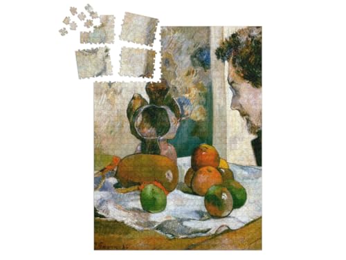 puzzleYOU: SMART Sorted® | Puzzle 1000 Teile leicht gemacht „Paul Gauguin - Stillleben mit Profil von Laval“ von puzzleYOU