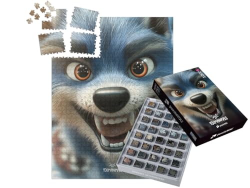puzzleYOU: SMART Sorted® | Puzzle 1000 Teile leicht gemacht „YOUMANIMALS: Tyler“ von puzzleYOU