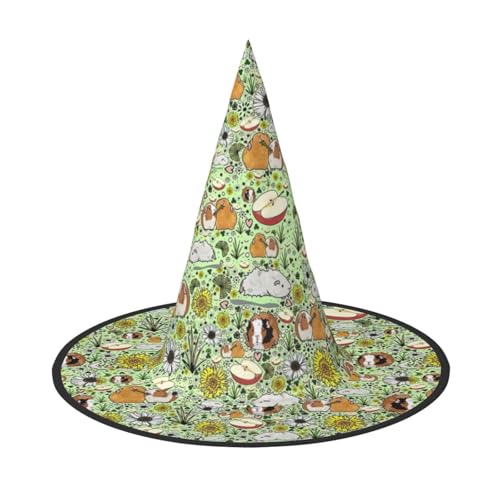 Meerschweinchen-Druck über lebendigem Karneval Halloween Hut Erwachsene Kostüm Zubehör für Mottopartys Meerschweinchen-Druck über lebendigem Karneval Halloween Hut Erwachsene Kostüm Zubehör für Mottopartys von pvinnk