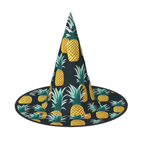 pvinnk Ananas-Druck über lebendigem Karneval Halloween Hut Erwachsene Kostüm Zubehör für Mottopartys pvinnk Ananas-Druck über lebendigem Karneval Halloween Hut Erwachsene Kostüm Zubehör für Mottopartys von pvinnk