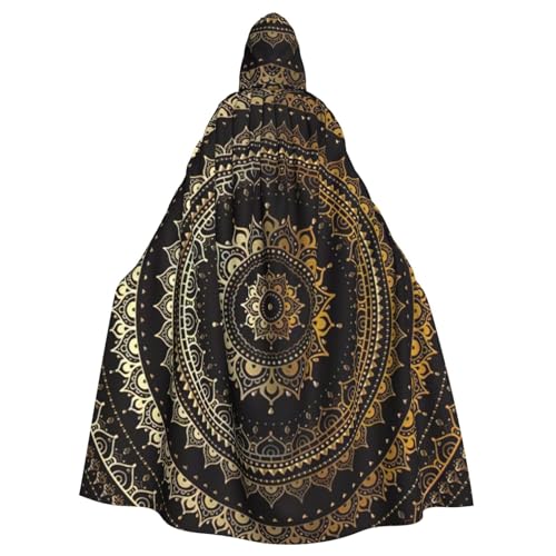 pvinnk Atmungsaktiver Uni-Kapuzenumhang mit Mandala-Druck, für Halloween, Karneval, Cosplay und Motto-Party pvinnk Atmungsaktiver Uni-Kapuzenumhang mit Mandala-Druck, für Halloween, Karneval, Cosplay und Motto-Party von pvinnk