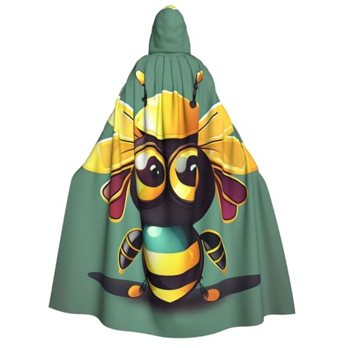 pvinnk Cartoon-Bienen-Druck, Karnevals-Dekorationen, Stil, Kapuzenumhang für Kostümpartys, Cosplay, Hexenkostüme pvinnk Cartoon-Bienen-Druck, Karnevals-Dekorationen, Stil, Kapuzenumhang für Kostümpartys, Cosplay, Hexenkostüme von pvinnk
