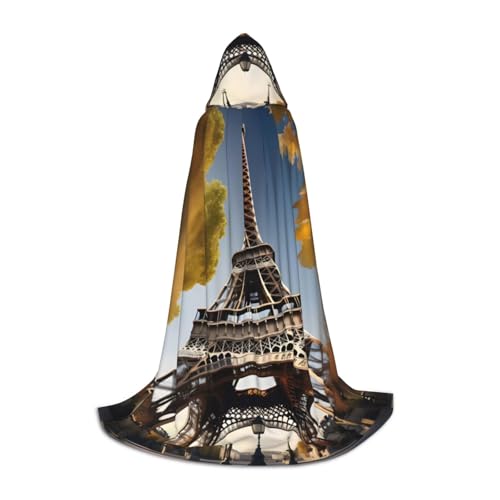 pvinnk Cityscape Paris Eiffelturm Frankreich Druck Halloween Warmer Kapuzenumhang für Männer Frauen für Karneval Cosplay Hexenkostüme pvinnk Cityscape Paris Eiffelturm Frankreich Druck Halloween Warmer Kapuzenumhang für Männer Frauen für Karneval Cosplay Hexenkostüme von pvinnk