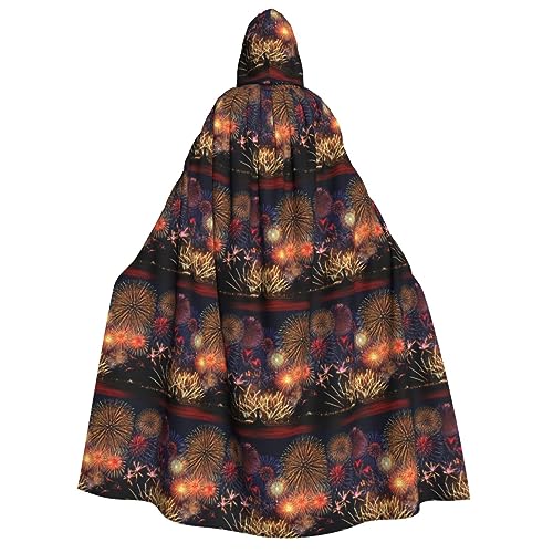 pvinnk Feuerwerk-Druck, Karnevals-Dekorationen, Stil, Kapuzenumhang für Kostümpartys, Cosplay, Hexenkostüme pvinnk Feuerwerk-Druck, Karnevals-Dekorationen, Stil, Kapuzenumhang für Kostümpartys, Cosplay, Hexenkostüme von pvinnk
