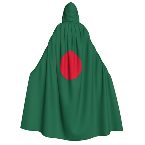 pvinnk Flagge von Bangladesch Druck, Karnevals-Dekorationen, Stil, Kapuzenumhang für Kostümpartys, Cosplay, Hexenkostüme pvinnk Flagge von Bangladesch Druck, Karnevals-Dekorationen, Stil, Kapuzenumhang für Kostümpartys, Cosplay, Hexenkostüme von pvinnk