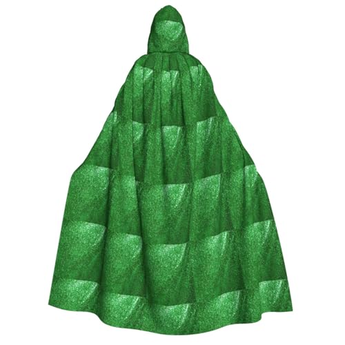 pvinnk Grüner Pailletten-Glitzer-Druck, Karnevals-Dekorationen, Stil, Kapuzenumhang für Kostümpartys, Cosplay, Hexenkostüme pvinnk Grüner Pailletten-Glitzer-Druck, Karnevals-Dekorationen, Stil, Kapuzenumhang für Kostümpartys, Cosplay, Hexenkostüme von pvinnk