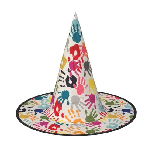 pvinnk Handabdruck über lebendigem Karneval Halloween Hut Erwachsene Kostüm Zubehör für Mottopartys pvinnk Handabdruck über lebendigem Karneval Halloween Hut Erwachsene Kostüm Zubehör für Mottopartys von pvinnk