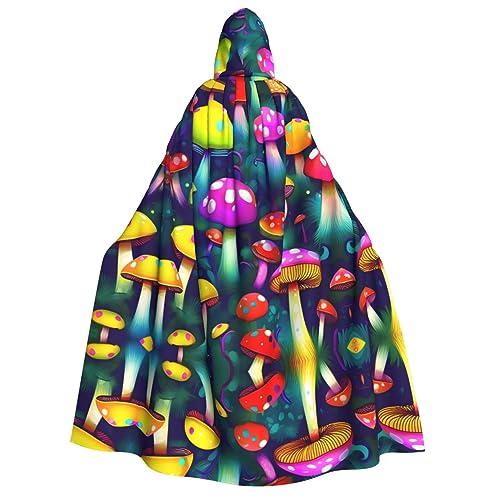pvinnk Helle Pilze Kunstdruck Karneval Dekorationen Stil Kapuzenumhang für Kostümpartys Cosplay Hexenkostüme pvinnk Helle Pilze Kunstdruck Karneval Dekorationen Stil Kapuzenumhang für Kostümpartys Cosplay Hexenkostüme von pvinnk