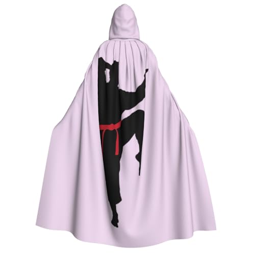 pvinnk Karate Männer Druck Karneval Dekorationen Stil Kapuzenumhang für Kostümpartys Cosplay Hexenkostüme pvinnk Karate Männer Druck Karneval Dekorationen Stil Kapuzenumhang für Kostümpartys Cosplay Hexenkostüme von pvinnk