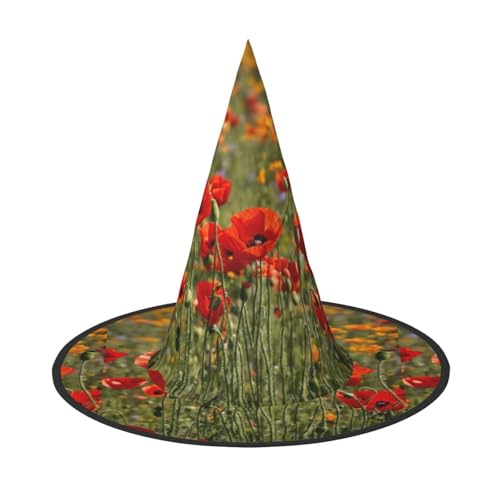 pvinnk Mohnblumen-Druck über lebendigem Karneval Halloween Hut Erwachsene Kostüm Zubehör für Mottopartys pvinnk Mohnblumen-Druck über lebendigem Karneval Halloween Hut Erwachsene Kostüm Zubehör für Mottopartys von pvinnk