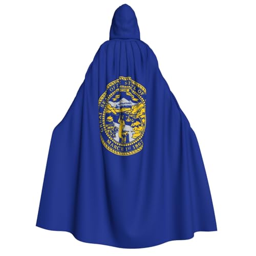 pvinnk Nebraska-Flaggen-Druck, Karnevals-Dekorationen, Stil, Kapuzenumhang für Kostümpartys, Cosplay, Hexenkostüme pvinnk Nebraska-Flaggen-Druck, Karnevals-Dekorationen, Stil, Kapuzenumhang für Kostümpartys, Cosplay, Hexenkostüme von pvinnk
