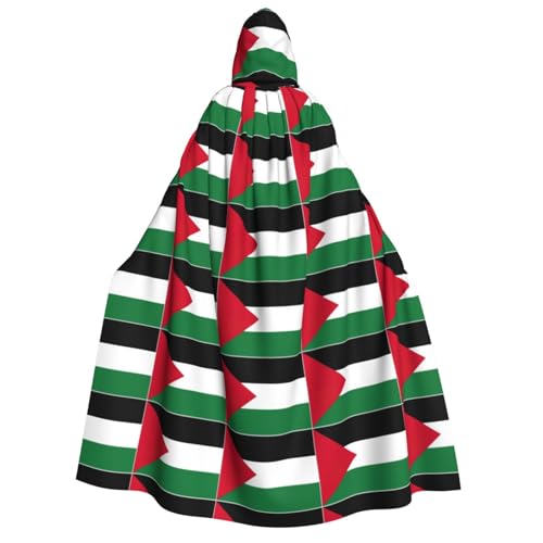 pvinnk Palästina-Flaggen-Druck, Karnevals-Dekorationen, Stil, Kapuzenumhang für Kostümpartys, Cosplay, Hexenkostüme pvinnk Palästina-Flaggen-Druck, Karnevals-Dekorationen, Stil, Kapuzenumhang für Kostümpartys, Cosplay, Hexenkostüme von pvinnk