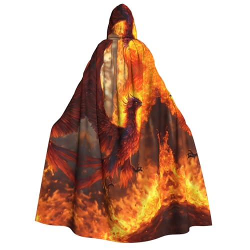 pvinnk Phoenix Print Karneval Dekorationen Stil Kapuzenumhang für Kostümpartys Cosplay Hexenkostüme pvinnk Phoenix Print Karneval Dekorationen Stil Kapuzenumhang für Kostümpartys Cosplay Hexenkostüme von pvinnk