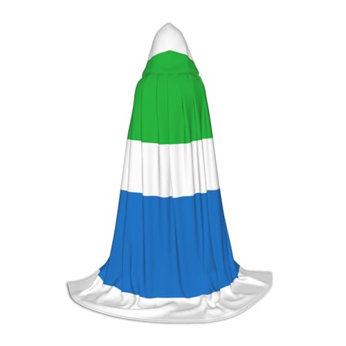 pvinnk Sierra Leone Flaggen-Druck, Halloween, warmer Kapuzenumhang für Männer und Frauen, für Karneval, Cosplay, Hexenkostüme pvinnk Sierra Leone Flaggen-Druck, Halloween, warmer Kapuzenumhang für Männer und Frauen, für Karneval, Cosplay, Hexenkostüme von pvinnk