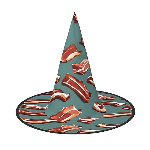 pvinnk Streifiger Speckmuster-Druck über lebendigem Karnevals-Halloween-Hut Erwachsenenkostüm-Zubehör für Mottopartys pvinnk Streifiger Speckmuster-Druck über lebendigem Karnevals-Halloween-Hut Erwachsenenkostüm-Zubehör für Mottopartys von pvinnk