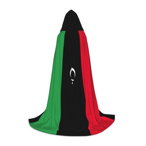 pvinnk Umhang mit libyscher Flagge, warmer Halloween-Umhang mit Kapuze für Männer und Frauen, für Karneval, Cosplay, Hexenkostüme pvinnk Umhang mit libyscher Flagge, warmer Halloween-Umhang mit Kapuze für Männer und Frauen, für Karneval, Cosplay, Hexenkostüme von pvinnk