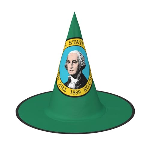 pvinnk Washington Flagge Druck über lebendigem Karneval Halloween Hut Erwachsene Kostüm Zubehör für Mottopartys pvinnk Washington Flagge Druck über lebendigem Karneval Halloween Hut Erwachsene Kostüm Zubehör für Mottopartys von pvinnk