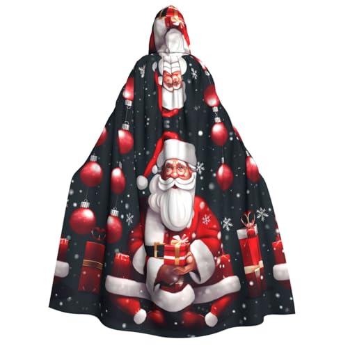 pvinnk Weihnachtsmann-Druck, Karnevals-Dekorationen, Stil, Kapuzenumhang für Kostümpartys, Cosplay, Hexenkostüme pvinnk Weihnachtsmann-Druck, Karnevals-Dekorationen, Stil, Kapuzenumhang für Kostümpartys, Cosplay, Hexenkostüme von pvinnk