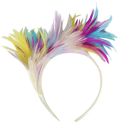 karneval kostüm damen, Feder Haarschmuck Damen Vintage Karneval Party Feder Kopfschmuck Feder Stirnband Cosplay Haarband 20er Jahre Kopfbedeckung Zubehör Abschlussball Regenbogen Feder Haarschmuck karneval kostüm damen, Feder Haarschmuck Damen Vintage Karneval Party Feder Kopfschmuck Feder Stirnband Cosplay Haarband 20er Jahre Kopfbedeckung Zubehör Abschlussball Regenbogen Feder Haarschmuck von pxjsdwe