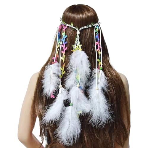 pxjsdwe federn bunt, Feder Haarschmuck Haarreif Damen 20er Jahre Tee-Party Feder Kopfschmuck Feder Stirnband Abschlussball Feder Haarschmuck Cosplay Kopfbedeckung Zubehör Hochzeit Cocktail Haarband pxjsdwe federn bunt, Feder Haarschmuck Haarreif Damen 20er Jahre Tee-Party Feder Kopfschmuck Feder Stirnband Abschlussball Feder Haarschmuck Cosplay Kopfbedeckung Zubehör Hochzeit Cocktail Haarband von pxjsdwe