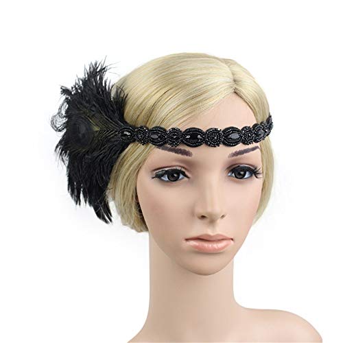 pxjsdwe haarreif regenbogen, Feder Kopfschmuck Damen Vintage Tee-Party Haarband Feder Kopfschmuck Regenbogen Haarreif Elegant Fascinator-Hut Karneval Party Hochzeit Feder Stirnband pxjsdwe haarreif regenbogen, Feder Kopfschmuck Damen Vintage Tee-Party Haarband Feder Kopfschmuck Regenbogen Haarreif Elegant Fascinator-Hut Karneval Party Hochzeit Feder Stirnband von pxjsdwe
