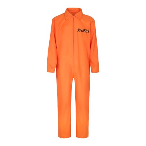 pxjsdwe kostüm herren, Herren Gefängnis Kostüm Orange, Häftling Kostüm Damen, Prisoners Costume, Sträfling Kostüm, Orangener Overall Faschingskostüme für Cosplay, Karneval, Mottoparty & Halloween pxjsdwe kostüm herren, Herren Gefängnis Kostüm Orange, Häftling Kostüm Damen, Prisoners Costume, Sträfling Kostüm, Orangener Overall Faschingskostüme für Cosplay, Karneval, Mottoparty & Halloween von pxjsdwe