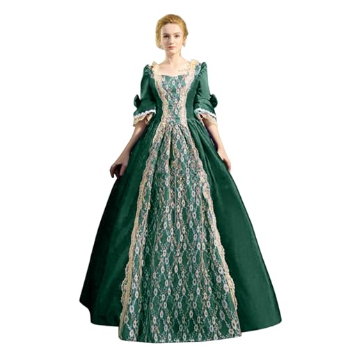 pxjsdwe mittelalter kostüm, Mittelalter Kleid Damen Elegant Vintage Viktorianisches Kleid Gothic Retro Renaissance Kleid Lang Karneval Party Prinzessin Kleid Gothic Kleid Große Größen Karneval Kostüm pxjsdwe mittelalter kostüm, Mittelalter Kleid Damen Elegant Vintage Viktorianisches Kleid Gothic Retro Renaissance Kleid Lang Karneval Party Prinzessin Kleid Gothic Kleid Große Größen Karneval Kostüm von pxjsdwe
