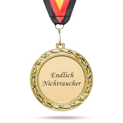 andsmile Goldene Medaille mit Gravur - Hochwertiger Goldener Orden aus Metall, Ideal als Abzeichen und Auszeichnung andsmile Goldene Medaille mit Gravur - Hochwertiger Goldener Orden aus Metall, Ideal als Abzeichen und Auszeichnung von qdwq-US
