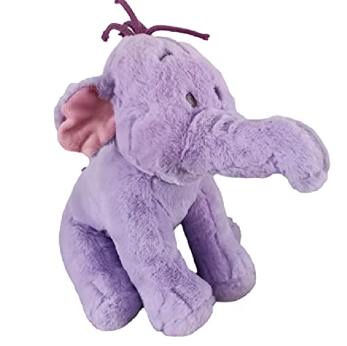 qiegui Kawaii Winnie The Pooh Friend Lumpy Heffalump Plüschpuppe, 26 cm, niedliches gefülltes Kissen, Tiere, lila Elefant, Plüschspielzeug, Geschenk für Kinder von qiegui