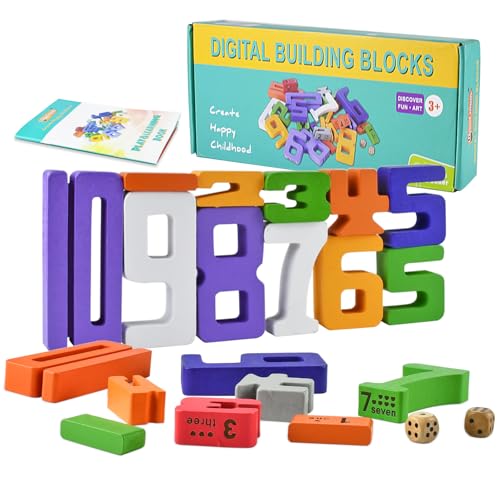 qimeyu Zahlenbausteine,Holz Zahlen,Holz Zahlenblock Spielzeug Set für Kinder,Montessori Zahlen,28 Bunt Stapelzahlen,Vorschul Lernaktivitäten,Number Blocks Zahlen zum Stapeln und Rechnen für 3+ Kinder qimeyu Zahlenbausteine,Holz Zahlen,Holz Zahlenblock Spielzeug Set für Kinder,Montessori Zahlen,28 Bunt Stapelzahlen,Vorschul Lernaktivitäten,Number Blocks Zahlen zum Stapeln und Rechnen für 3+ Kinder von qimeyu