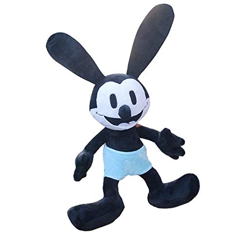 qinhuang Mickey Oswald The Lucky Rabbit Plüschtiere, 39 cm, niedliche Puppe, weiches Spielzeug für Kinder zum Geburtstag von qinhuang
