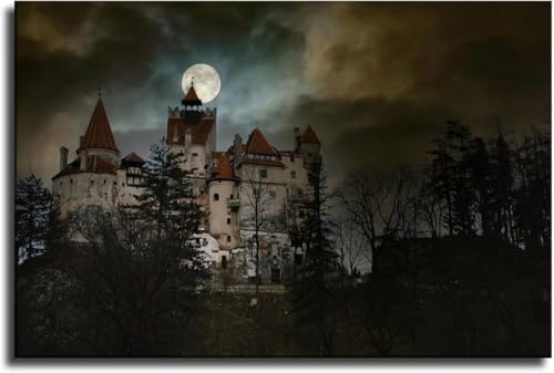 1000 Teile Puzzles für Erwachsene Teenager – Gothic Schloss von Draculas Schloss, Rumänien – Herausfordernde Holzpuzzles Spielzeug oder Spiele Landschafts-Puzzles für Heimdekoration 1000 Teile Puzzles für Erwachsene Teenager – Gothic Schloss von Draculas Schloss, Rumänien – Herausfordernde Holzpuzzles Spielzeug oder Spiele Landschafts-Puzzles für Heimdekoration von qkutyff