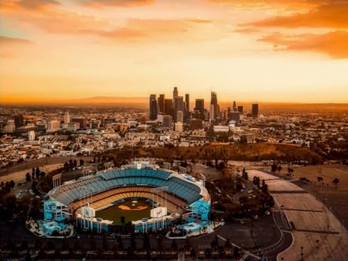 Los Angeles Puzzle für Erwachsene, California Dodger Stadium Puzzle, 1000 Teile, Holzpuzzle für junge Kinder, Lernspiele oder Spielzeug, buntes Puzzle für Los Angeles Puzzle für Erwachsene, California Dodger Stadium Puzzle, 1000 Teile, Holzpuzzle für junge Kinder, Lernspiele oder Spielzeug, buntes Puzzle für von qkutyff