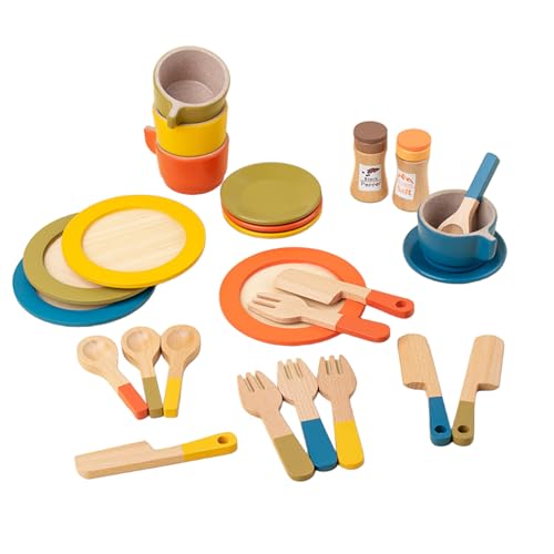 quiodok Kinderküche Zubehör Teeservice Kinder Holz Küchenset Rollenspiel Holzspielzeug Geschenk Kinderküche Geschirr Kindergeschirr Spielküche für Jungen Mädchen ab 3 4 5 6 Jahren quiodok Kinderküche Zubehör Teeservice Kinder Holz Küchenset Rollenspiel Holzspielzeug Geschenk Kinderküche Geschirr Kindergeschirr Spielküche für Jungen Mädchen ab 3 4 5 6 Jahren von quiodok