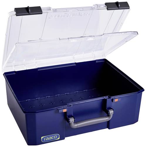 Raaco 147255 Kleinteilebehälter CarryLite 150 5x10-0/DL (B x H x T) 413 x 148 x 330mm Blau 1St. von raaco