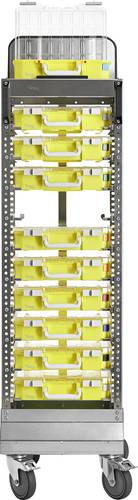 Raaco CarryLite 80 4x8 Trolley für Sortimentskoffer (B x H x T) 415 x 1580 x 425mm Anzahl Fächer: von raaco