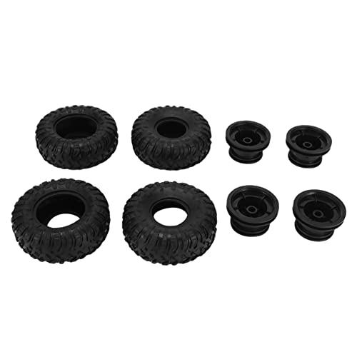 rahl 4 Stücke RC Reifen Reifen Upgrades Zubehör für MN D90 D91 D96 D99 MN90 MN99S 1/12 RC Teile von rahl
