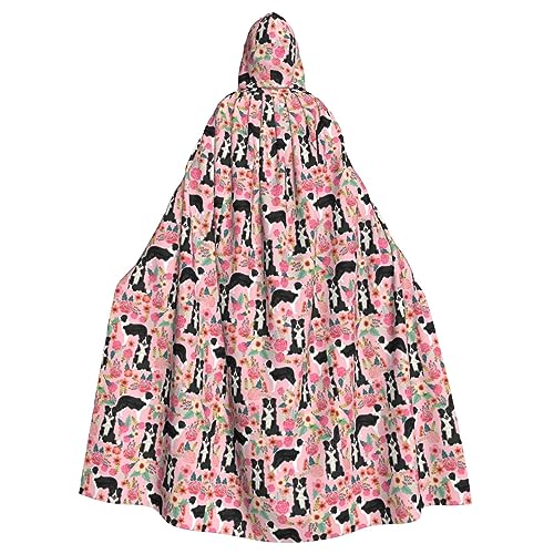 Gothic-Karnevals-Umhang mit Hunde-Aufdruck, dunkler Fantasieumhang für Maskerade und Cosplay-Events Gothic-Karnevals-Umhang mit Hunde-Aufdruck, dunkler Fantasieumhang für Maskerade und Cosplay-Events von rannsut