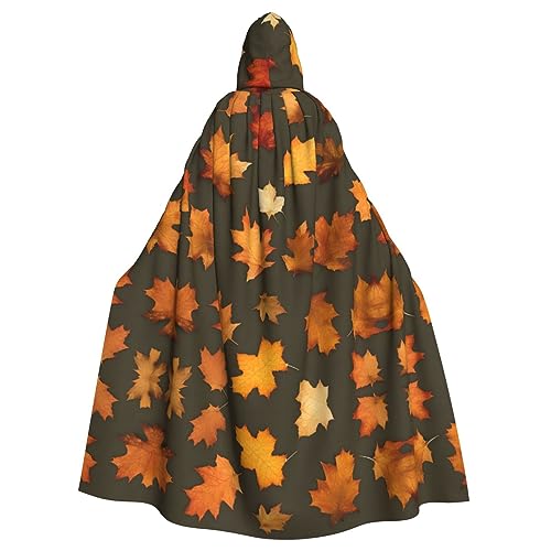 Herbst-Camoflauge-Druck, Gothic-Karneval-Umhang, dunkler Fantasieumhang für Maskerade und Cosplay-Events Herbst-Camoflauge-Druck, Gothic-Karneval-Umhang, dunkler Fantasieumhang für Maskerade und Cosplay-Events von rannsut