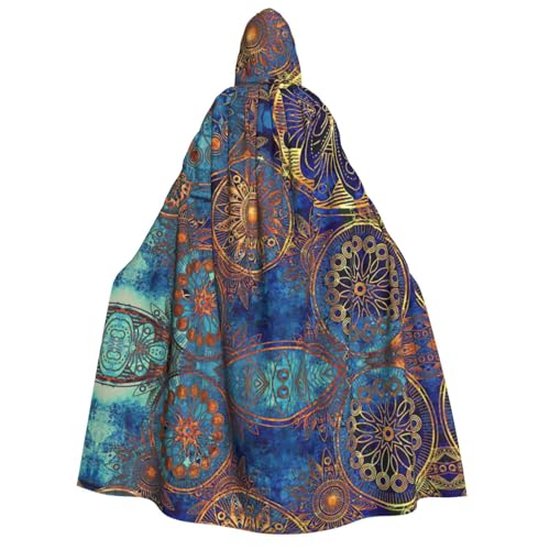 Umhang mit Sternenhimmel, Mandala-Druck, Unisex, Gothic, Karneval, Umhang, mystischer Umhang für Maskeraden und Themenveranstaltungen Umhang mit Sternenhimmel, Mandala-Druck, Unisex, Gothic, Karneval, Umhang, mystischer Umhang für Maskeraden und Themenveranstaltungen von rannsut