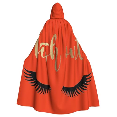 Umhang mit Wimpernaufdruck, Gothic, Karneval, dunkler Fantasieumhang für Maskerade und Cosplay-Events Umhang mit Wimpernaufdruck, Gothic, Karneval, dunkler Fantasieumhang für Maskerade und Cosplay-Events von rannsut