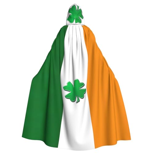 Umhang mit irischer Flagge, Gothic, Karneval, dunkler Fantasieumhang für Maskerade und Cosplay-Events Umhang mit irischer Flagge, Gothic, Karneval, dunkler Fantasieumhang für Maskerade und Cosplay-Events von rannsut
