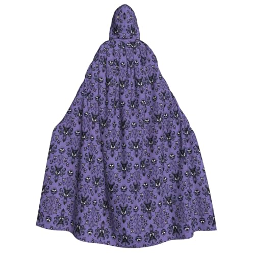 Unisex-Umhang mit Haunted Mansion-Druck, Gothic-Stil, Karnevals-Umhang, mystischer Umhang für Maskeraden und Themenveranstaltungen Unisex-Umhang mit Haunted Mansion-Druck, Gothic-Stil, Karnevals-Umhang, mystischer Umhang für Maskeraden und Themenveranstaltungen von rannsut